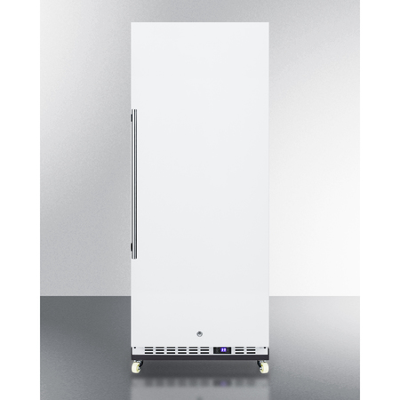 SUMMIT 24" Wide Mini Reach-In All-Refrigerator with Dolly FFAR12WRI